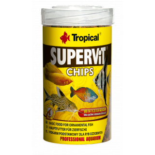 Tropical Supervit Chips 1000ml - pokarm dla ryb ozdobnych